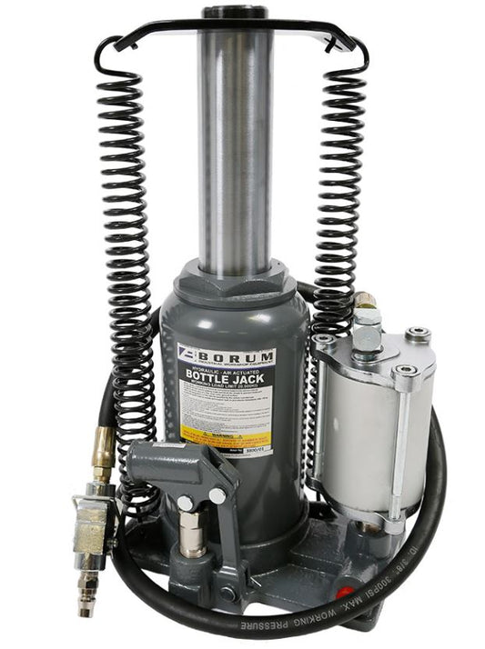 TQB Borum Bottle Jack Air/Manual 20,000kg BTSJ20TB Jack Borum