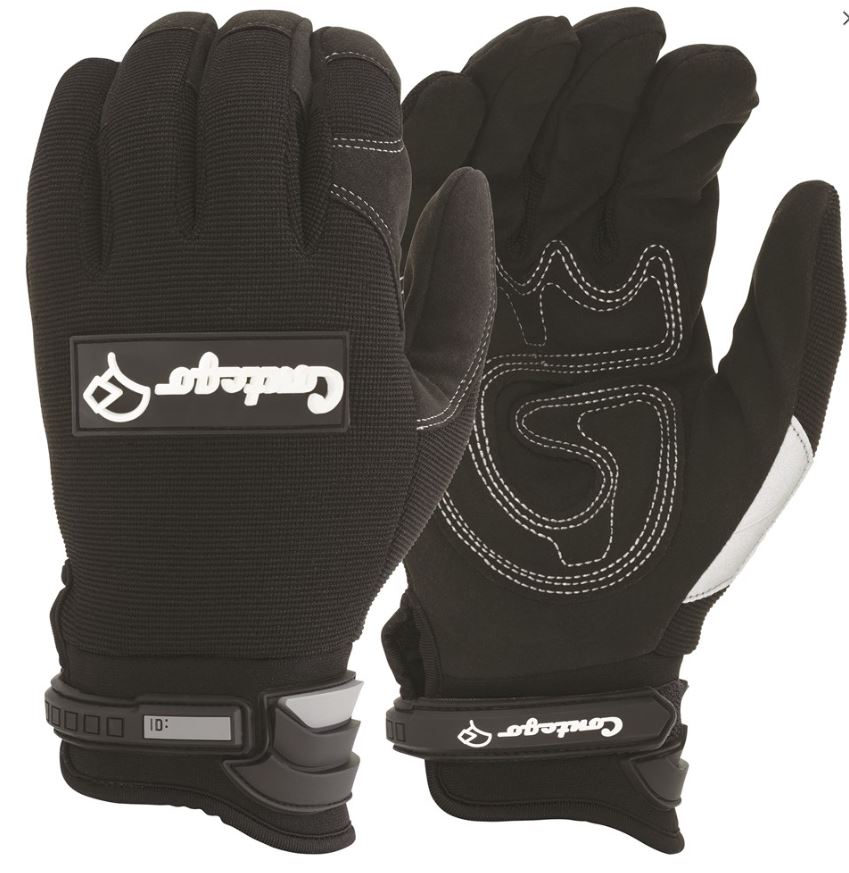 Contego Original Mechanics Grip Tab Glove Black Size SM - 2XL COORIGINLBB000S Gloves Contego