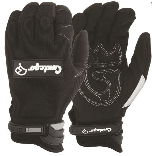 Contego Original Mechanics Grip Tab Glove Black Size SM - 2XL COORIGINLBB000S Gloves Contego