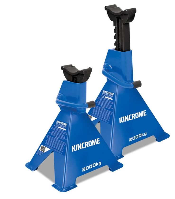 Kincrome Ratchet Jack Stand 2,000kg Pair K12073 Jack Kincrome