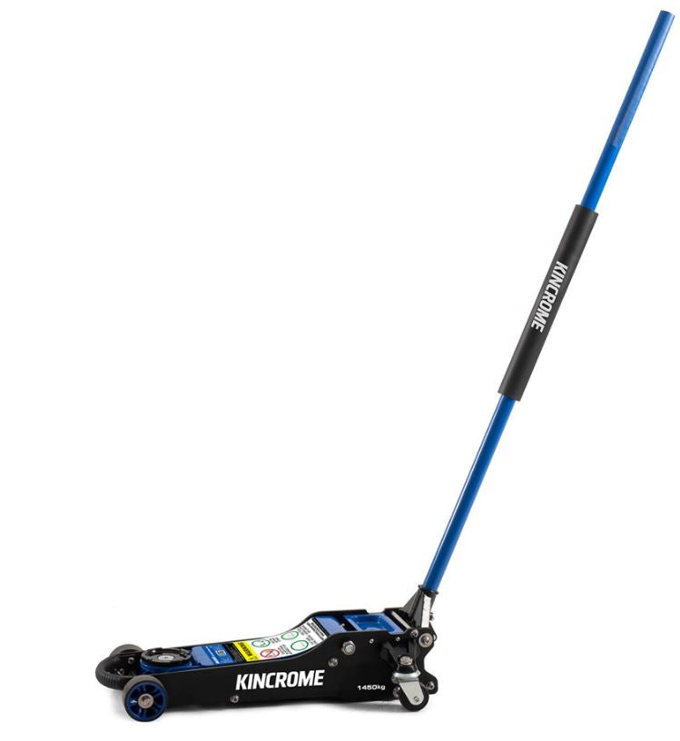 Kincrome Aluminium Body Racing Jack - Rapid Lift 1,450kg K12163 Jack Kincrome