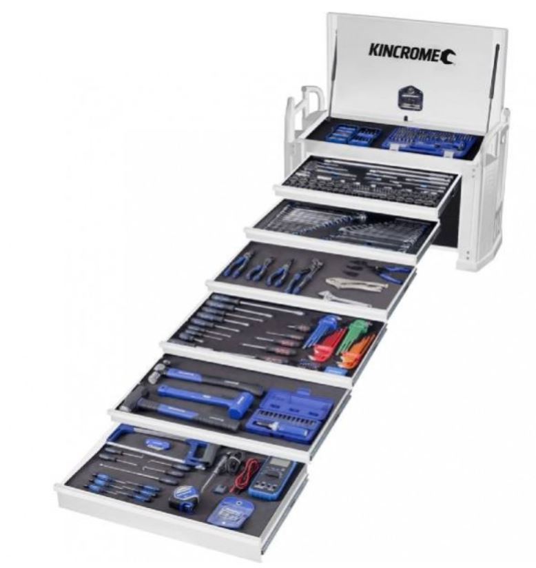 Kincrome 426 Piece 6 Drawer Off-Road Field Service Kit-White K1280W Toolbox Kincrome