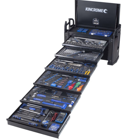 Kincrome 452 Piece 6 Drawer Off-Road Field Service Kit Black K1285 Toolbox Kincrome