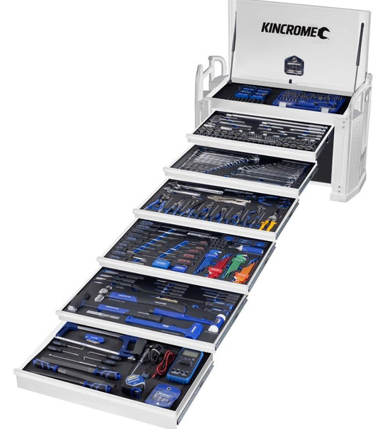 Kincrome 452 Piece 6 Drawer Off-Road Field Service Kit White K1285W Toolbox Kincrome