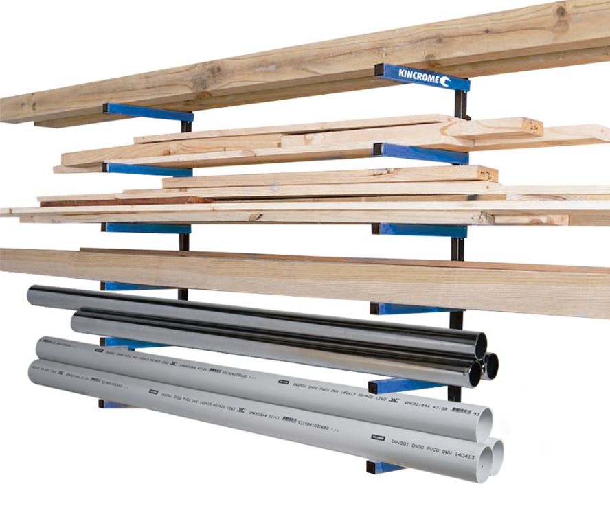 Kindorf Racks Front View Kincrome Multi Rack Storage Solution 300kg Max Load Pair KP1101 – RBW ...
