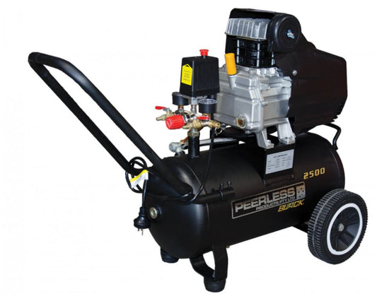 Peerless Black 2500 2.5 HP 154LPM 100PSI 30L Tank Air Compressor PB2500 Compressor Peerless Products