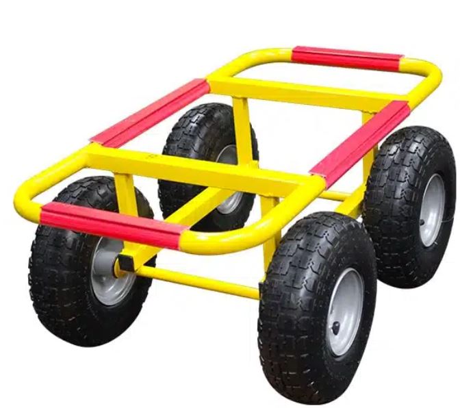 400kg Piano Dollie 10" Puncture Proof Wheel PDR010 Dollie Richmond Rolling Solutions