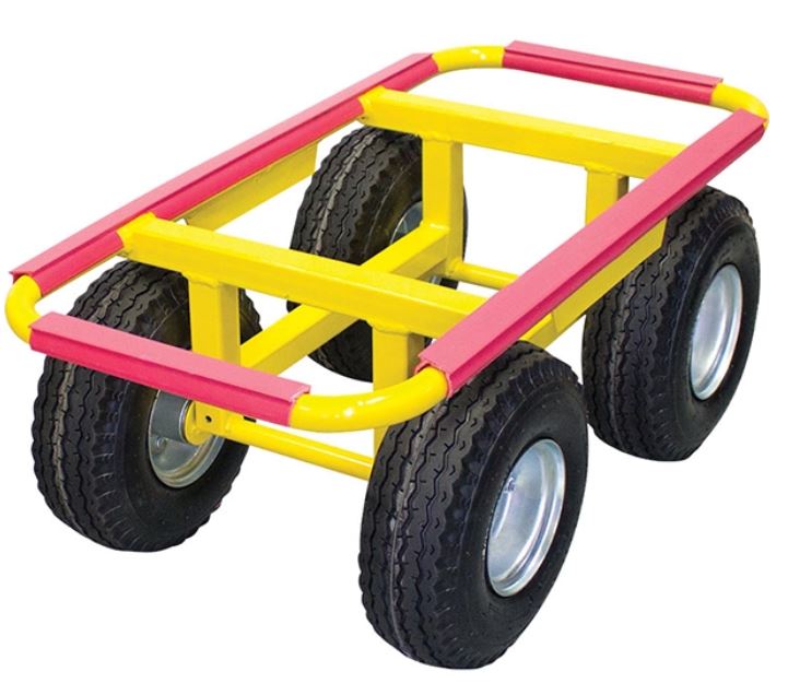400kg Lightweight Piano Dollie with 10" Pneumatic Wheels PDR100 Dollie Richmond Rolling Solutions