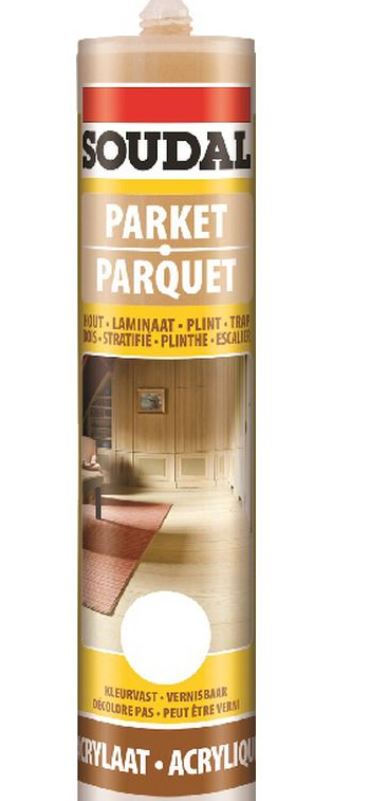 Soudal Timber & Parquet Sealant 290ml x 12 125587 Sealant Soudal