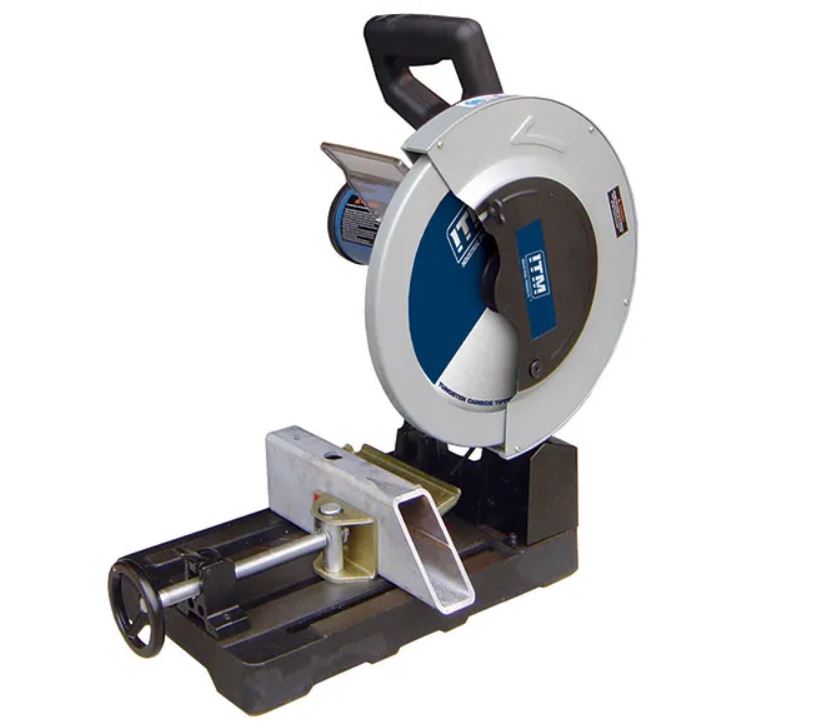 ITM 350mm Metal Cutting Drop Saw, 240v, Inc. Tct Mild Steel Blade S14 Cut Saw ITM
