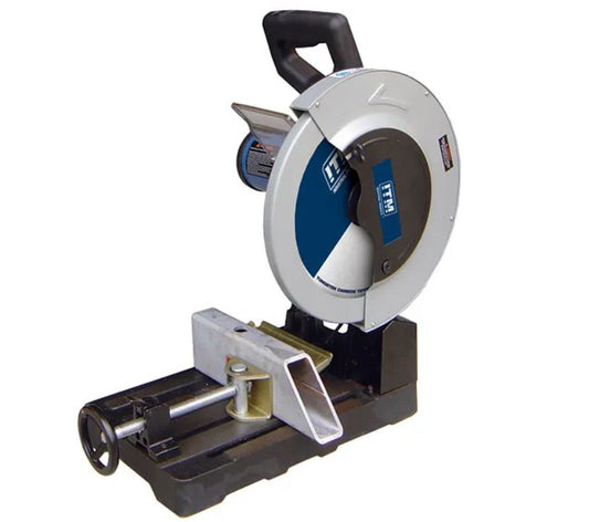 ITM 350mm Metal Cutting Drop Saw, 240v, Inc. Tct Mild Steel Blade S14 Cut Saw ITM