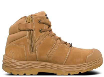 Mack Shift Zip-Up Safety Boots Honey Sizes 6 to 12 MK0SHIFTZHHF Safety Boots Mack