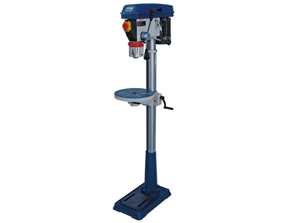 ITM Pedestal Floor Drill Press, 2mt, 16mm Cap, 16 Speed, 325mm Swing, 550w 240v TD1316F Drill ITM