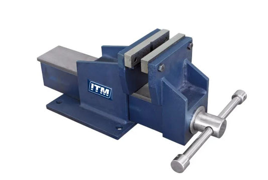 ITM Fabricated Steel Bench Vices, Straight Jaw 150mm TM102-150 Vice ITM