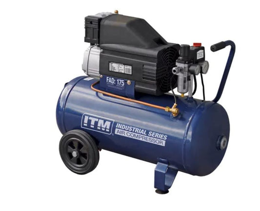 ITM AIR COMPRESSOR, DIRECT DRIVE, 2.5HP 50LTR FAD 175L/MIN TM350-25050 Compressor ITM