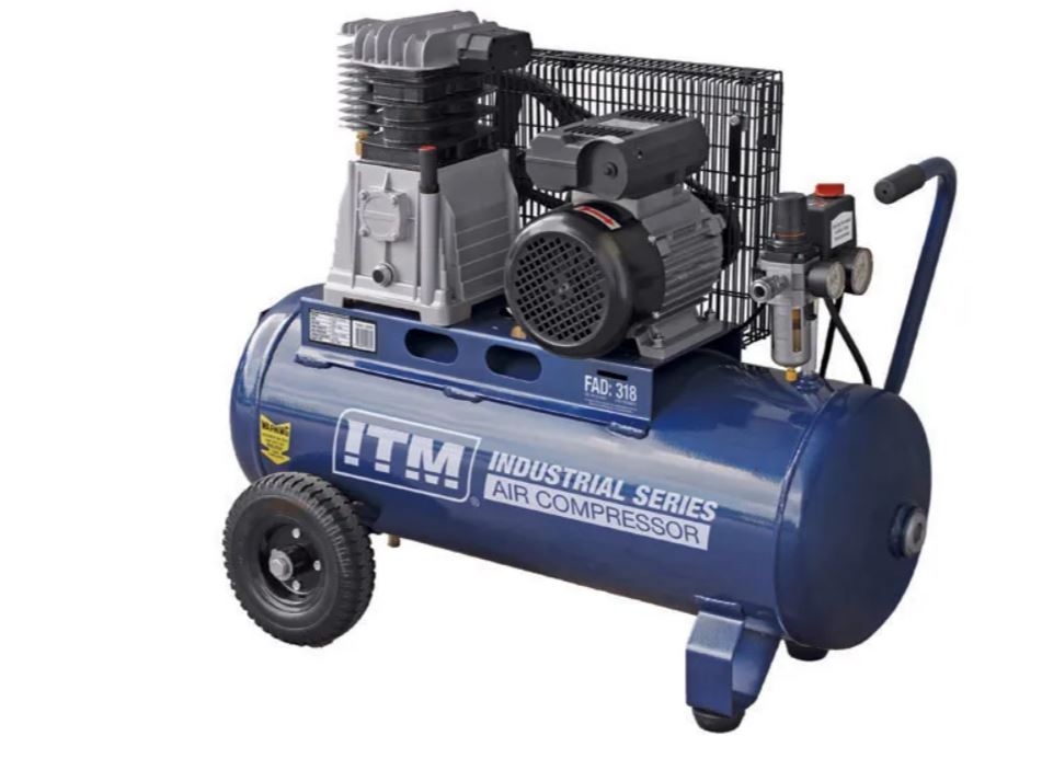 ITM Air Compressor, Belt Drive, 3.0hp 50ltr Fad 318l/Min TM351-30050 Compressor ITM