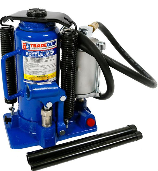 TQB Bottle Jack Air/Hydraulic 12,000kg TQBJ12TA Jack Trade Quip