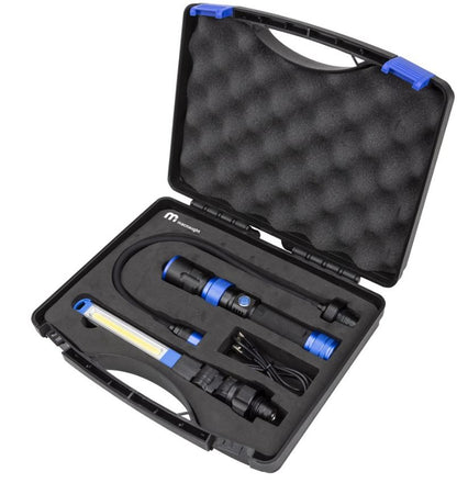 Macnaught Rechargeable Led Multi-Function Work Light Set WL-SET350 light Macnaught